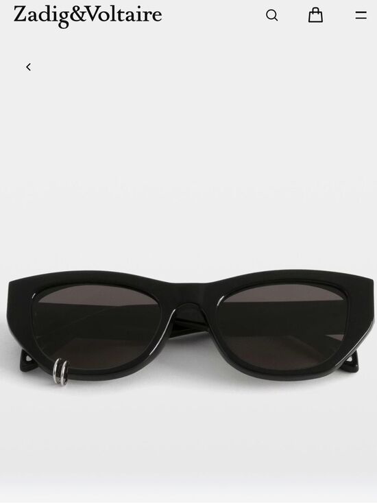 Zadig & Voltaire Butterfly sunglasses adorned with wings New w flaw
